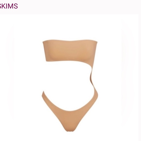 NWT Skims Recycled Swim Strapless Monokini - Picture 1 of 5